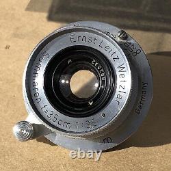 LEICA SUMMARON 35mm F3.5 Rare Wide Angle LTM Mount Leica Lens For Leica Camera