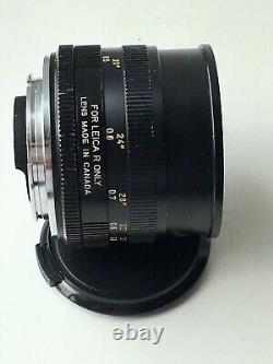LEITZ CANADA SUMMICRON R 50mm 12 For Leica R Mount