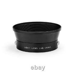 LIGHT LENS LAB M 35mm f/2 for Leica M mount with hood, filter set =Black Paint=