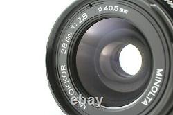 Late Model N. MINT MINOLTA M Rokkor 28mm f/2.8 Leica M Mount CL CLE JAPAN #1282