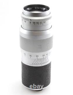 Leica 13.5cm F4.5 Hektor Lens for Leica L39 Screw Mount. In Keeper Case