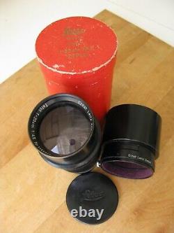 Leica 200mm Telyt 20cm f/4.5 Lens in Leica Screw Mount M39 LTM L39 1955