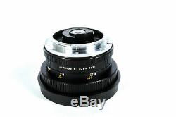 Leica 21mm F/4 Super Angulon 2 Cam, 11813 Germany, R Mount Lens Series 8.5