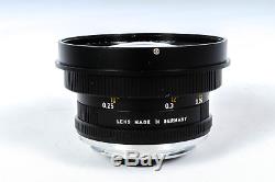 Leica 21mm F/4 Super Angulon 2 Cam #11813 R Mount Lens Series 8.5