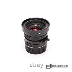 Leica 21mm f/2.8 Elmarit-M M-Mount Lens, #11134 with Hood, 21mm Viewfinder + Case