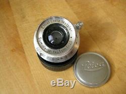 Leica 35mm Summaron f/3.5 Lens in Leica Screw Mount M39