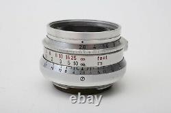 Leica 35mm f2.8 Summaron Screw Mount LTM M39 Lens+Sony FE Adapter+Youxin Ye CLA
