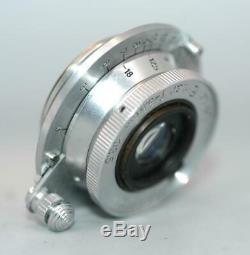 Leica 35mm f3.5 Elmar Leitz 3.5cm L39 screw mount lens Rare Ex++