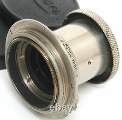 Leica 3.5/50mm Elmar short type Nickel Lens for Leica IA Screw Mount