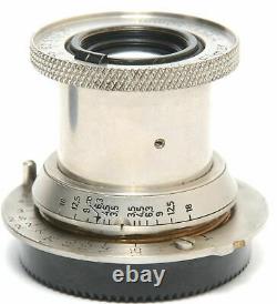 Leica 3.5/50mm Elmar short type Nickel Lens for Leica IA Screw Mount
