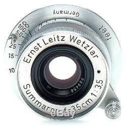 Leica 3.5cm f3.5 Summaron Screw Mount Lenses