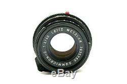 Leica 40mm f2 Summicron-C Rangefinder M Mount Lens #28810