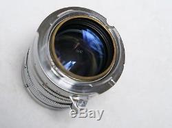 Leica 50mm (5CM) F/1.5 Summarit Scrw mount lens with M adaptor