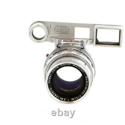 Leica 50mm (5CM) F/2 DR Summicron M-Mount Lens 39 UG