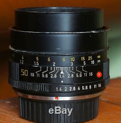 Leica 50mm F/1.4 SUMMILUX-R E55 3-Cam Lens Nikon F Mount