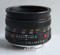 Leica 50mm F/2 Summicron 3RD Cam R Mount Lens