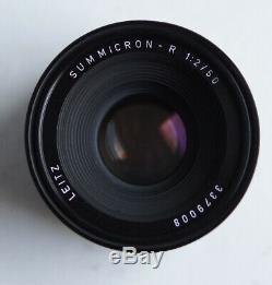 Leica 50mm F/2 Summicron 3RD Cam R Mount Lens