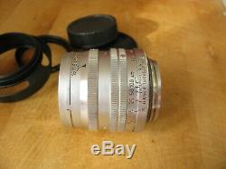 Leica 50mm Summarit f/1.5 Lens in Leica Screw Mount