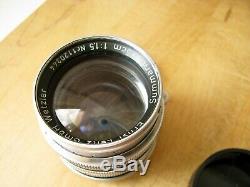 Leica 50mm Summarit f/1.5 Lens in Leica Screw Mount EXC