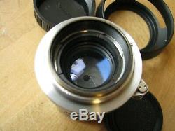 Leica 50mm Summitar f/2 Lens in Leica Screw Mount Nice Glass