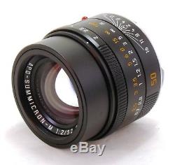 Leica 50mm f/2 Apo Summicron M ASPH 6-bit coded lens M mount boxed MINT