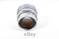 Leica 50mm f/2 Summicron Rigid DR (Dual Range) M Mount Lens, Chrome 39