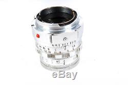 Leica 50mm f/2 Summicron Rigid DR (Dual Range) M Mount Lens, Chrome 39