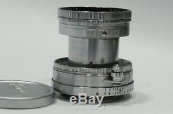 Leica 5cm 50mm Summitar 12 Lens, Germany, fits L39 screw LTM mount camera
