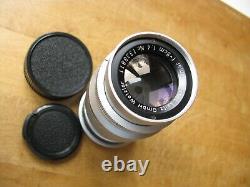 Leica 90mm Elmar f/4 Lens in Leica Screw Mount M39 L39 LTM