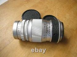Leica 90mm Elmar f/4 Lens in Leica Screw Mount M39 L39 LTM
