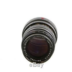 Leica 90mm F/2.8 Tele-Elmarit Black M Mount Lens 39, Made in Canada UG