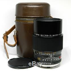 Leica APO-MACRO-ELMARIT-R 100mm f2.8 E60 ROM Converted to Sony A Mount MINT