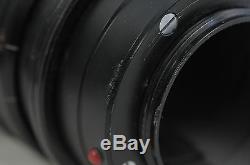 Leica Black Paint Summicron 90mm F2 Screw Mount Lens withCaps & Box