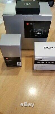 Leica CL 24 MP Hand & Thumb Grips Sigma 45mm L mount lens 19301 Typ 7372 kit