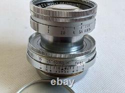 Leica Collapsible Summicron 50mm f2 LTM M39 Screw Mount PERFECT GLASS
