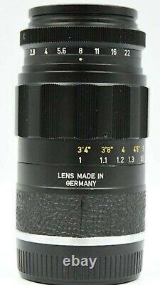 Leica ELMARIT 90mm F/2.8 Leitz Wetzlar M mount Lens No. 2427192
