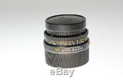 Leica Elmar M 12,8 /50 mm E39 black finish für Leica M mount No. 3781900