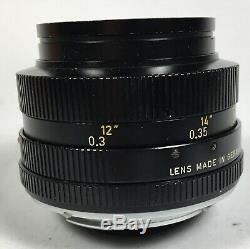 Leica Elmarit-R 35mm f2.8 lens Leicaflex I CAM mount ex condition