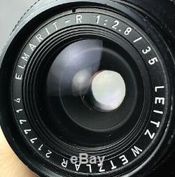 Leica Elmarit-R 35mm f2.8 lens Leicaflex I CAM mount ex condition