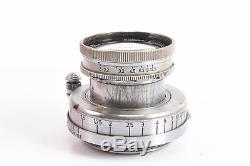 Leica Ernst Leitz Summar 5cm 50mm f/2 LTM M39 Collapsible Screw Mount Lens V78
