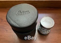 Leica Ernst Leitz Wetzlar Summicron 5cm 50mm 12 Rigid M Mount Prime Lens EXC+++