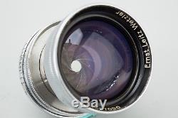 Leica Ernst Leitz Wetzlar Summitar 5cm 50mm f/2 Lens for LTM L39 M39 Screw Mount