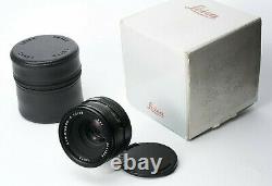 Leica Leitcz Summicron R 50mm f2 Canada EXC+ Leica R mount with built in hood BOX