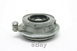 Leica Leitz 3.5cm f3.5 Elmar Rangefinder M39 Screw Mount Lens #29286