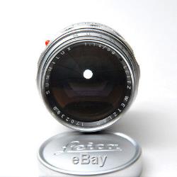 Leica Leitz 50mm f1.4 Summilux Lens M Mount Pristine Mint Condition