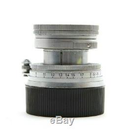 Leica Leitz 5cm f2.0 Summicron Collapsible M Mount Rangefinder Lens #31569