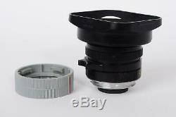 Leica Leitz Elmarit-M 21mm 12.8 (Leica M mount) + 12537