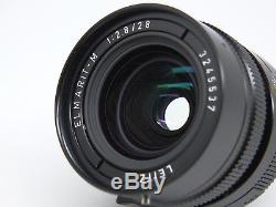 Leica Leitz Elmarit-M 28mm f/2.8 f2.8 M Mount Lens for Rangefinder