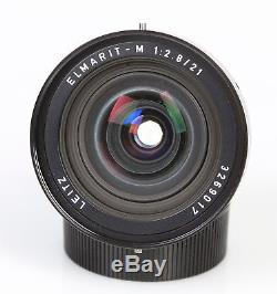 Leica Leitz Elmarit-M 2,8/21 21mm f2,8 Lens Objektiv M Mount Bajonett Weitwinkel