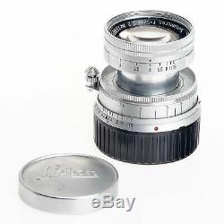Leica Leitz M 5cm F2 Summicron Collapsible M Mount 50mm Chrome Lens SOOIC-M Fog